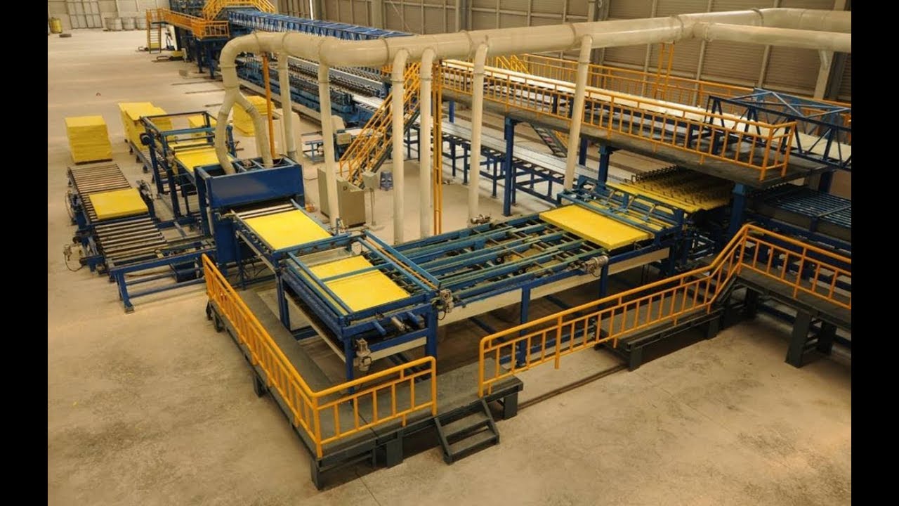 Rockwool & PU Sandwich Panel Production Line