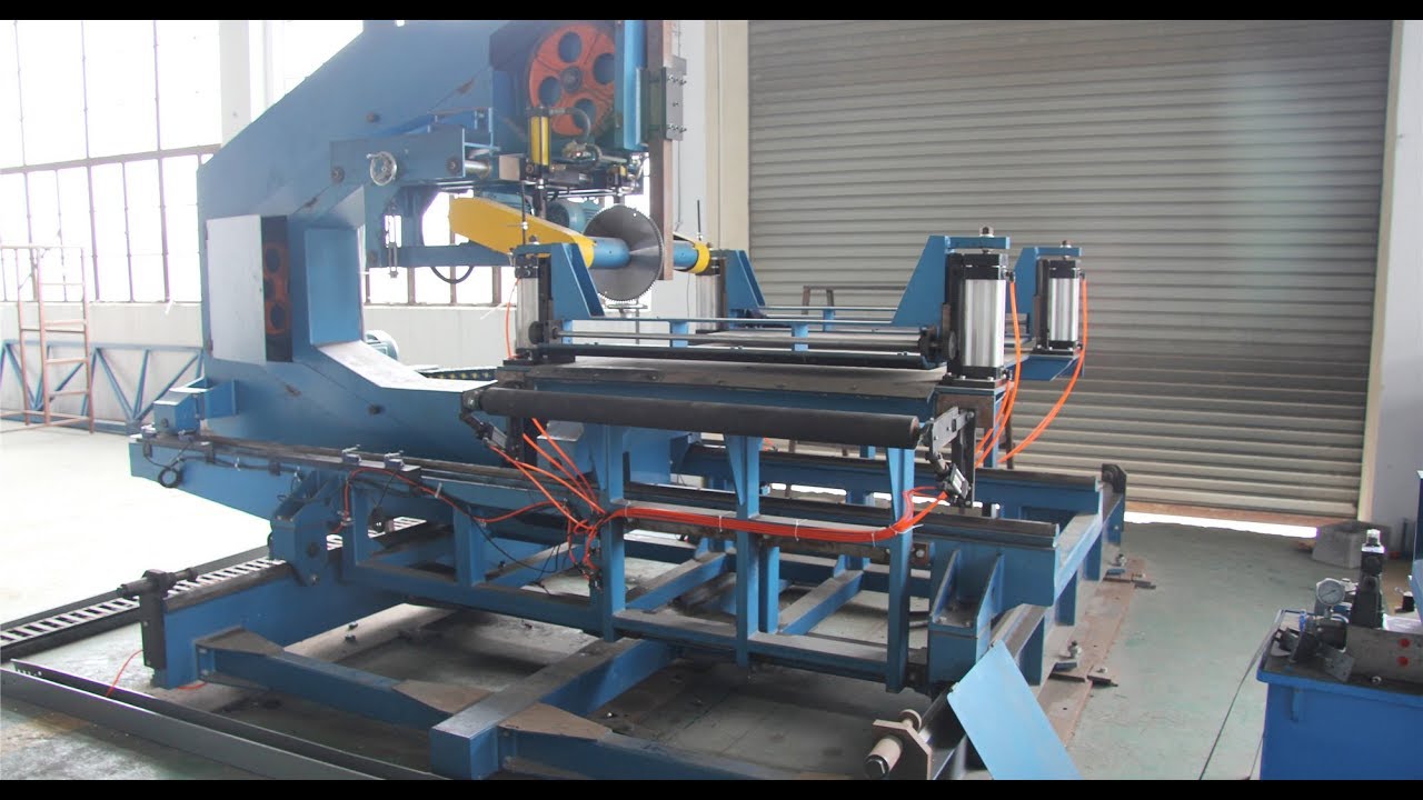 Belt Saw Cutting Machine