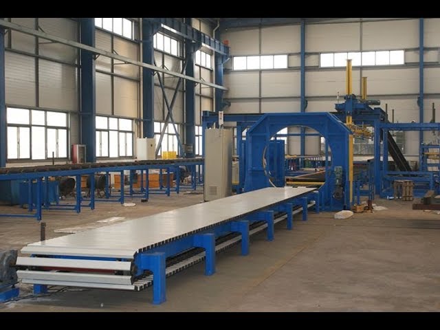Wrapping Machine for Sandwich Panel Machine