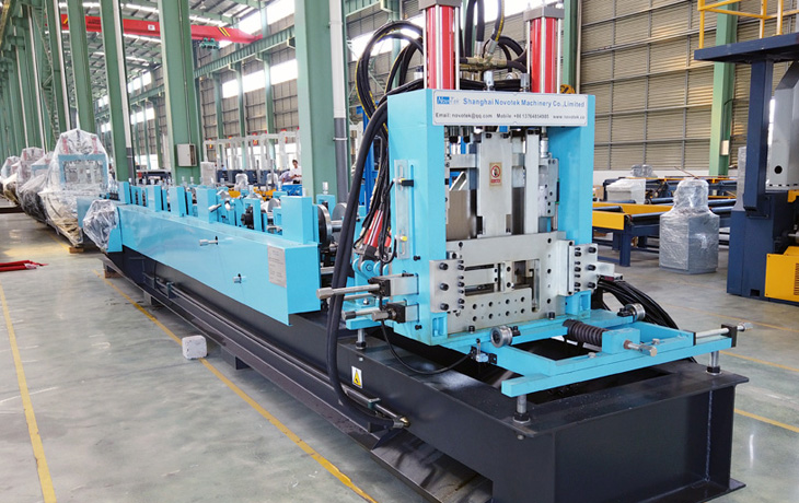 Full Automatic C Z Purlin Roll Forming Machine