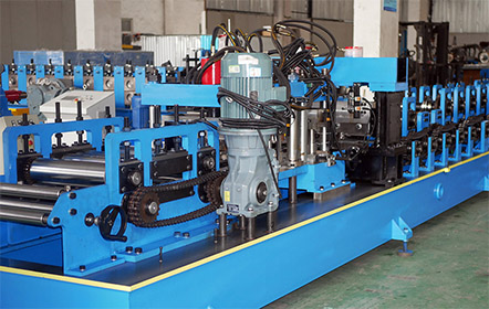 Pre-cut CZ Purlin Roll Forming Machine