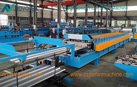 Roof Sheet Roll Forming Machine