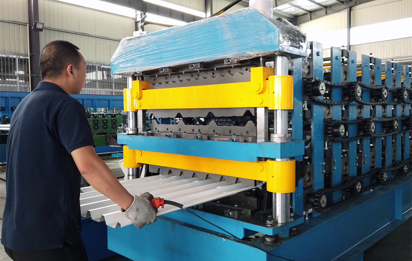 Triple Layers Roll Forming Machine